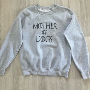 Gray Game of Thrones  'Mother of Dogs' Sweatshirt - Small